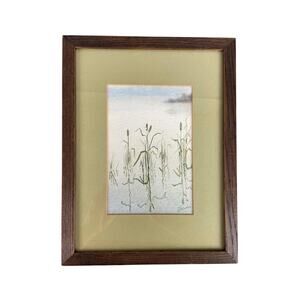 Vintage Framed Original Watercolor Painting on Paper signed JJ Atwell